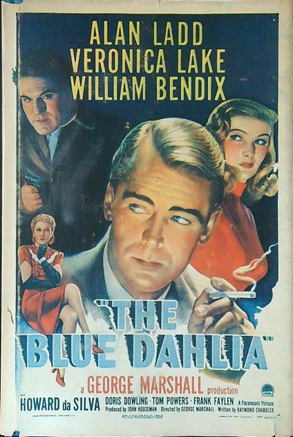 The  Blue Dahlia - Raymond Chandler - copertina