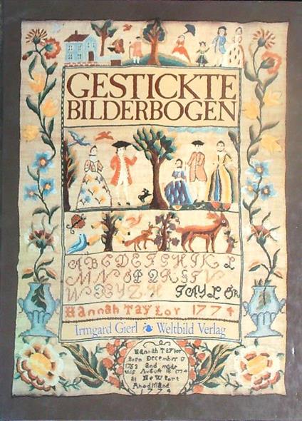 Gestickte Bilderbogen - Irmgard Gierl - copertina