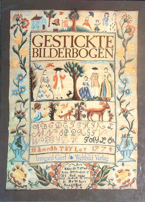 Gestickte Bilderbogen - Irmgard Gierl - copertina