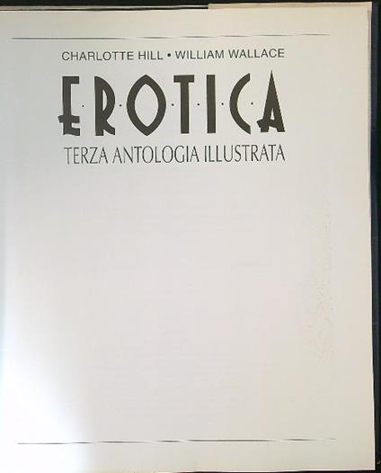 Erotica Terza antologia illustrata - Charlotte Hill - copertina