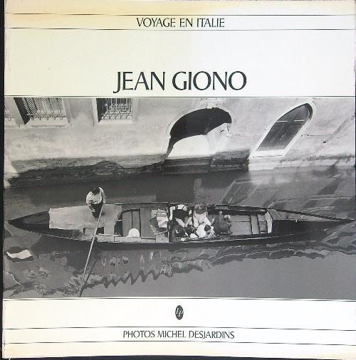 Voyage en Italie - Jean Giono - copertina