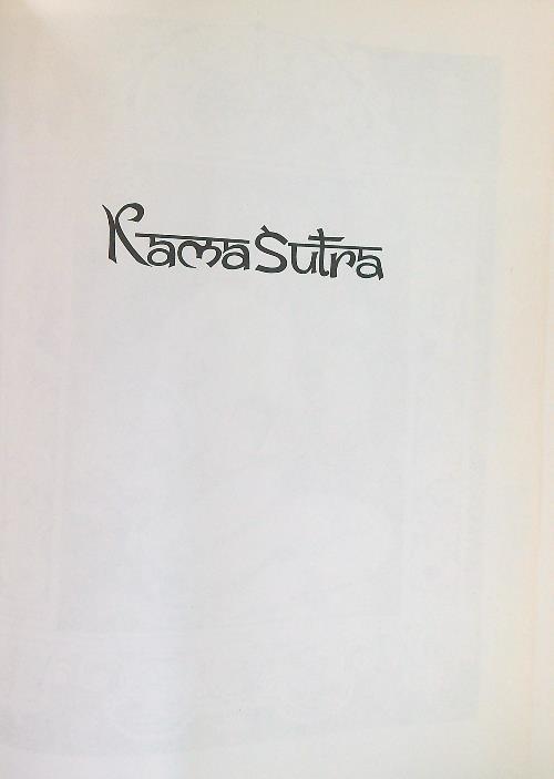 Kama Sutra - Mallanaga Vatsyayana - copertina