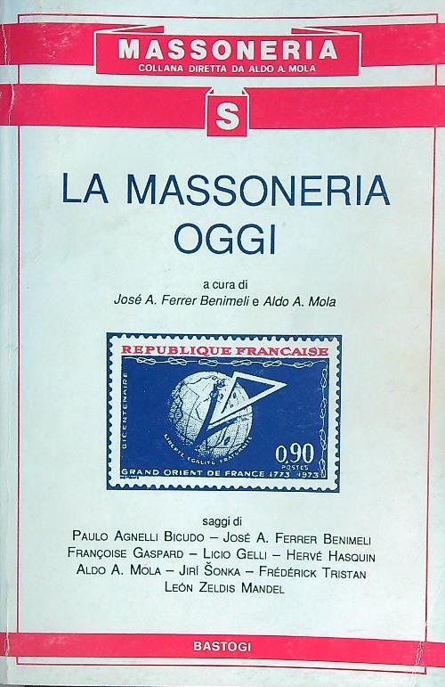 La massoneria oggi - Jose Benimeli - copertina