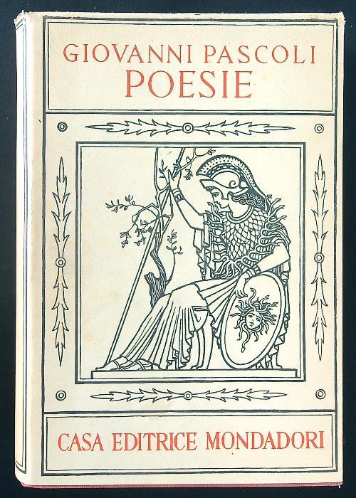 Poesie - Giovanni Pascoli - copertina