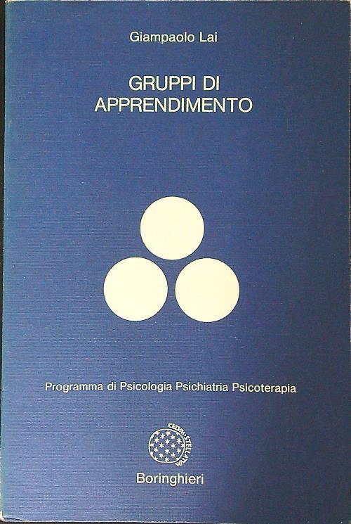 Gruppi di apprendimento - Giampaolo Lai - copertina