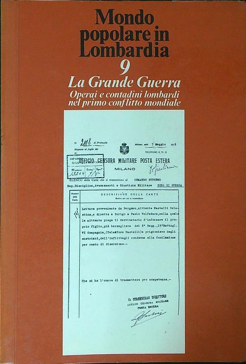 La  grande Guerra - Sandro Fontana - copertina