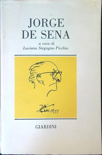 Jorge De Sena - Luciana Stegagno Picchio - copertina