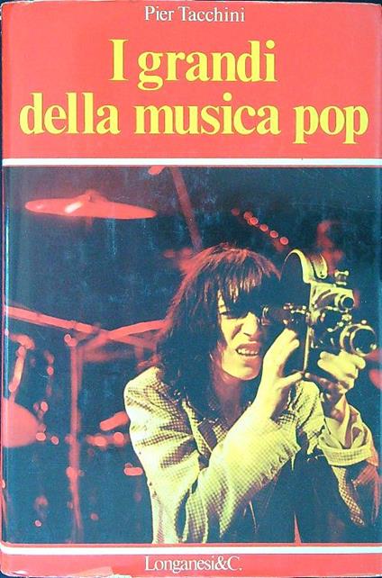 I  grandi della musica pop - Pier Tacchini - copertina