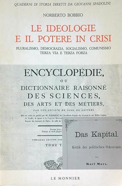 Le  ideologie e il potere in crisi - Norberto Bobbio - copertina