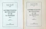 Lettres ecrites de Vincennes et de La Bastille. 2vv