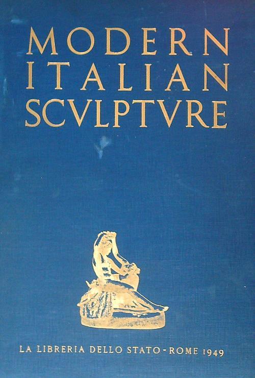 Modern Italian Sculpture - Francesco Sapori - copertina