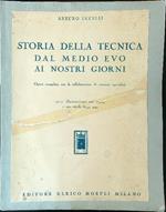 Storia della tecnica dal Medio Evo ai nostri giorni