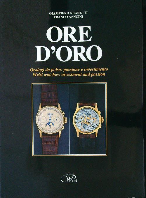 Ore d'oro - Giampiero Negretti - copertina