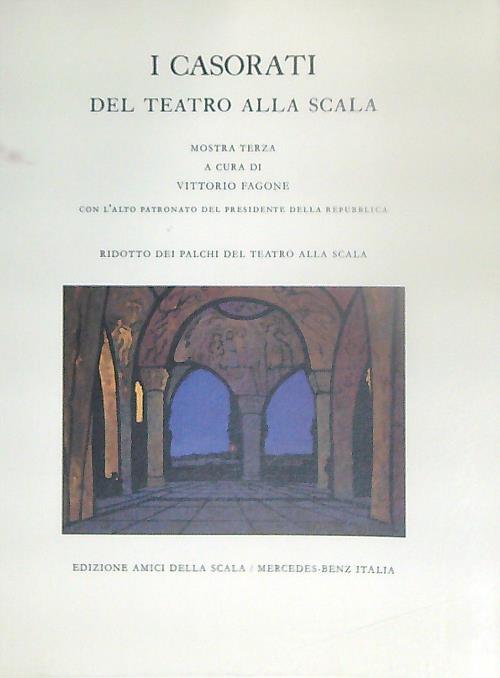 I Casorati del teatro alla scala - Vittorio Fagone - copertina