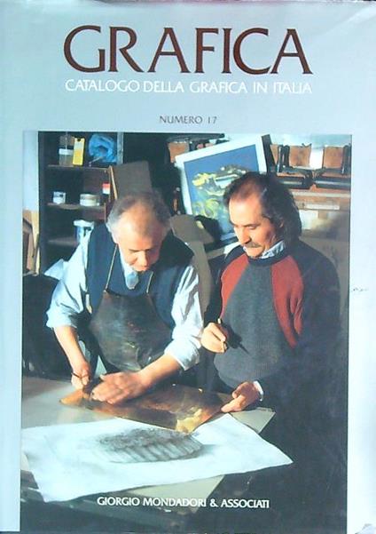 Grafica. Catalogo della grafica in Italia. Numero 17 - Paolo Bellini - copertina