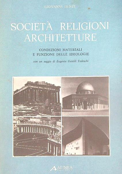 Società religioni architetture - Giovanni Denti - copertina