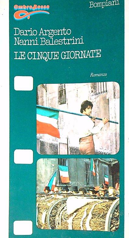 Le cinque giornate - Dario Argento - copertina