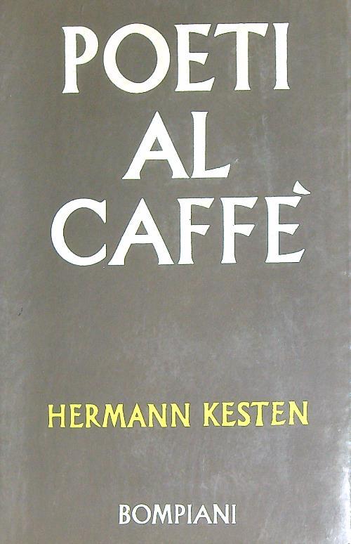 Poeti al caffè - Hermann Kesten - copertina