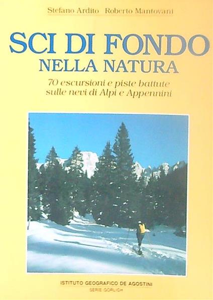 Sci di fondo nella natura - Stefano Ardito - copertina