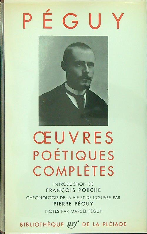 Ouvres poetiques completes  - Peguy - copertina