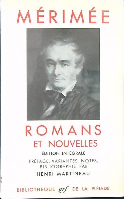 Romans et nouvelles - Merimee - copertina