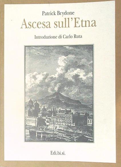 Ascesa sull'Etna - Patrick Brydone - copertina