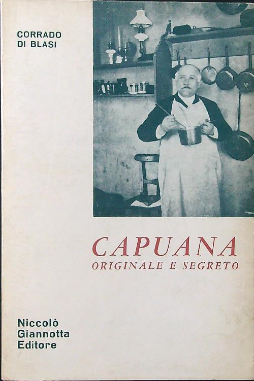 Luigi Capuana originale e segreto - Corrado Di Blasi - copertina