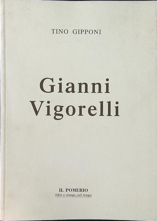 Gianni Vigorelli - Tino Gipponi - copertina