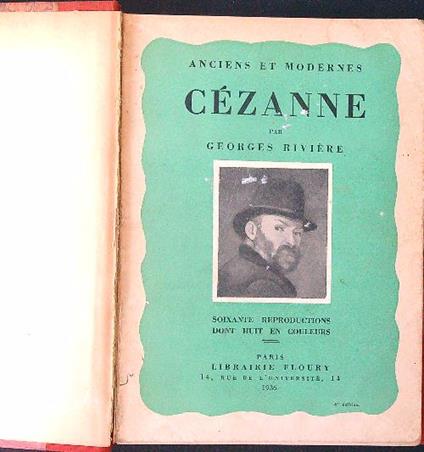 Cezanne - Georges Riviere - copertina