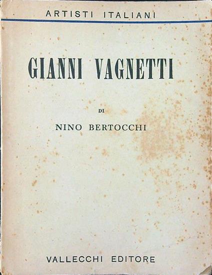 Gianni Vagnetti - Nino Bertocchi - copertina