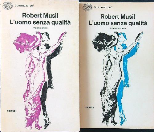 L' uomo senza qualità 2 voll. - Robert Musil - copertina