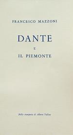 Dante e il Piemonte