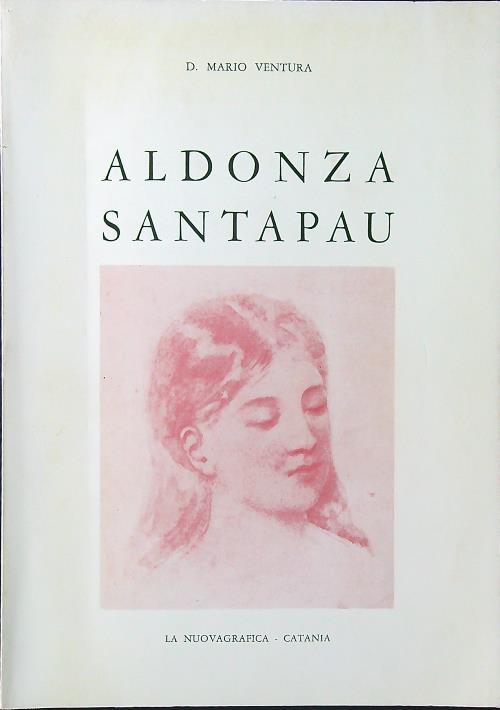 Aldonza Santapau - Mario Ventura - copertina