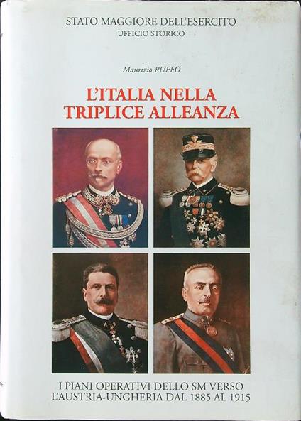 L Italia nella triplice alleanza - Maurizio Ruffo - copertina