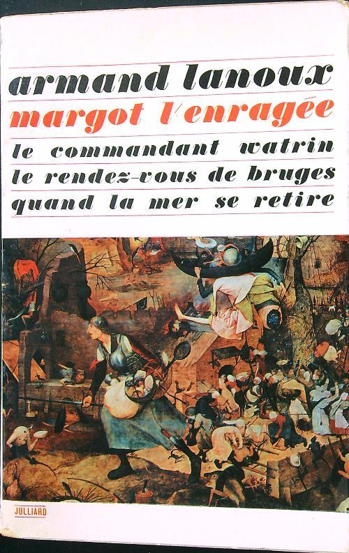 Margot l'enragée - Armand Lanoux - copertina