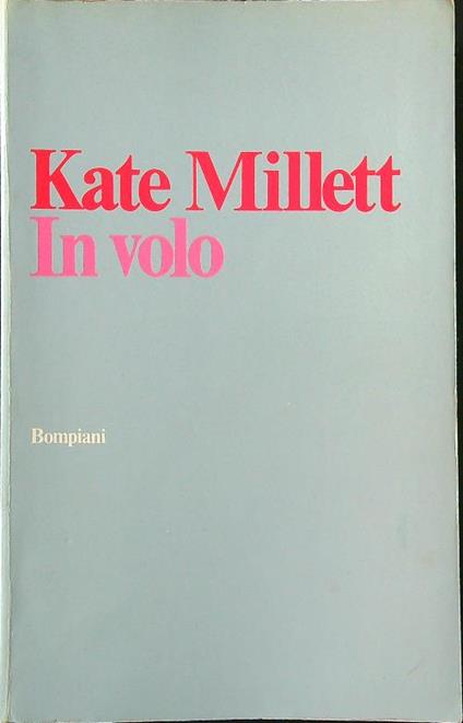 In volo - Kate Millett - copertina