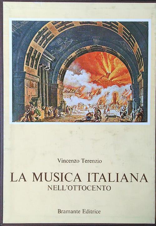 La musica italiana nell'Ottocento 2 voll. - Vincenzo Terenzio - copertina