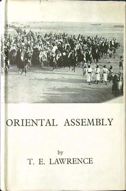 Oriental Assembly - T. E. Lawrence - copertina