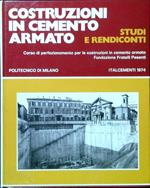 Costruzioni In Cemento Armato. Studi e rendiconti 11/1974