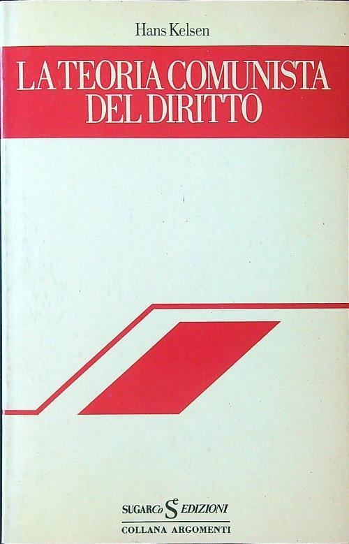 La teoria comunista del diritto - Hans Kelsen - copertina