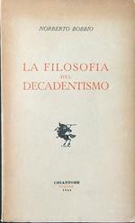 La filosofia del decadentismo