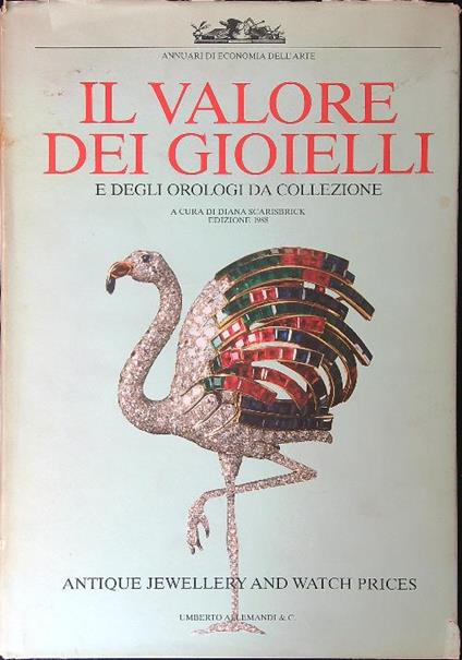 Il  valore dei gioielli e degli orologi da collezione - Diana Scarisbrick - copertina