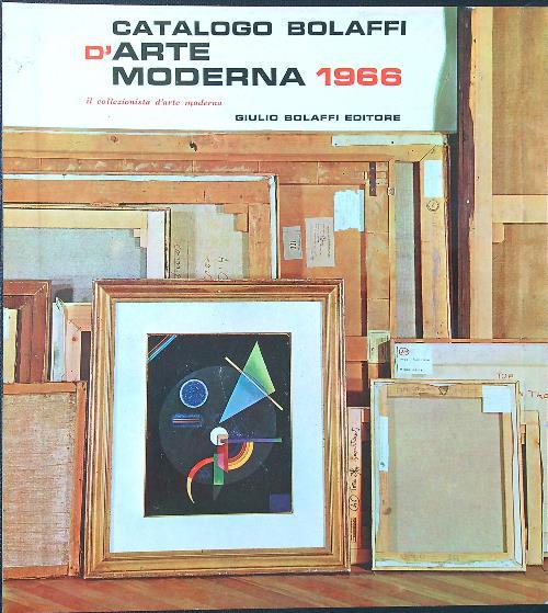 Catalogo Bolaffi d'arte moderna 1966 - copertina