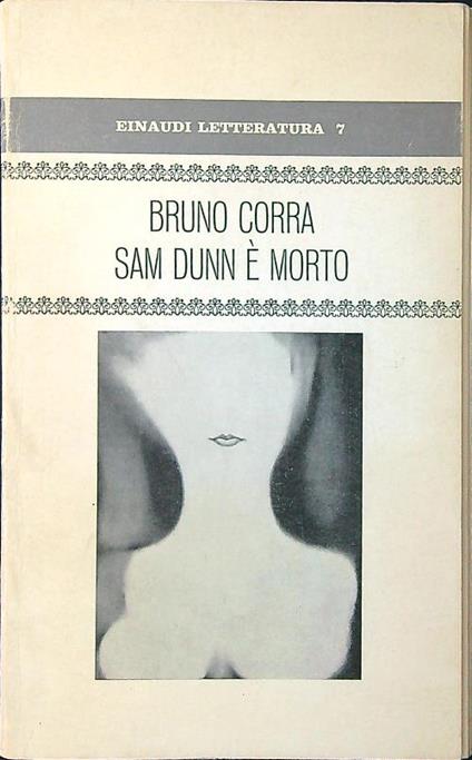 Sam Dunn è morto - Bruno Corra - copertina