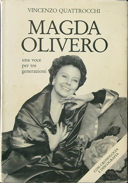 Magda Olivero - Vincenzo Quattrocchi - copertina