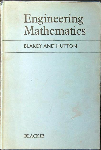 Engineering Mathematics - Blakey - copertina