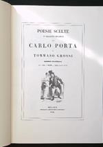 Poesie scelte in dialetto milanese di Carlo Porta e Tommaso Grossi