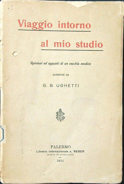 Viaggio intorno al mio studio - G. B. Ughetti - copertina