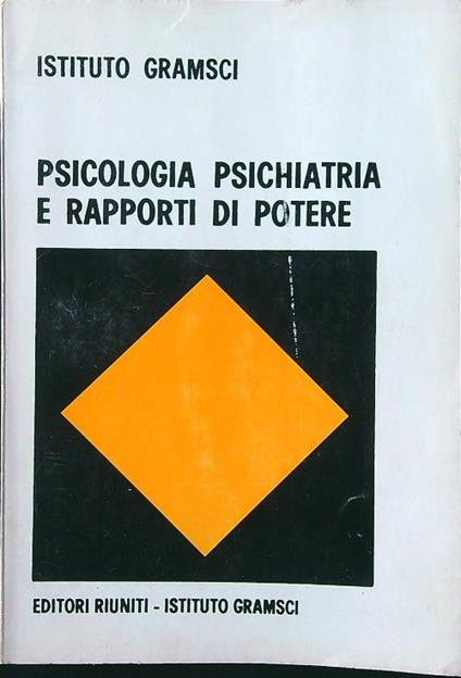 Psicologia psichiatria e rapporti di potere - copertina