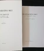 Bernardino Mei 2 voll.. Collezione Chigi Saracini